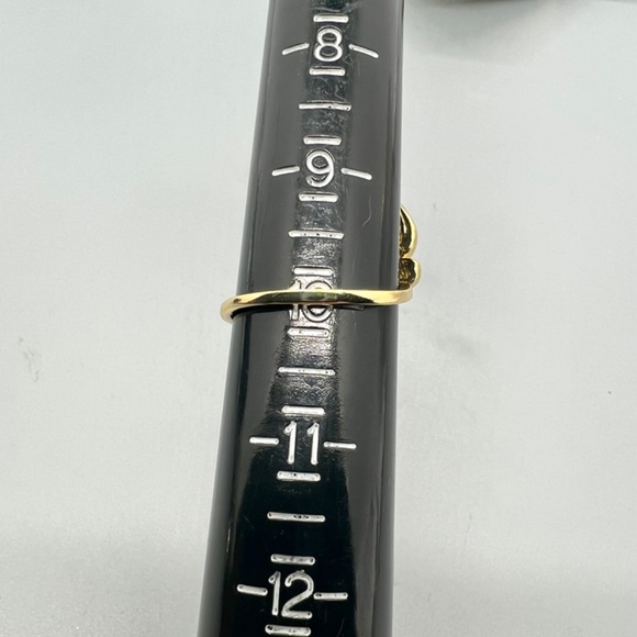 Charter Club Cubic Zirconia & MOP Double Crossover Butterfly Ring - Picture 5 of 8